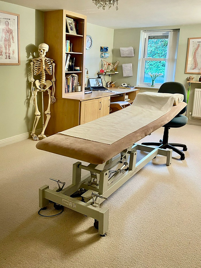 Saltash Osteopathy Clinic Treatment room